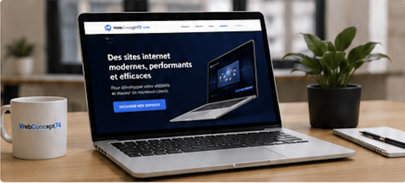 Création d’un site internet professionnel pour une entreprise par WebConcept74